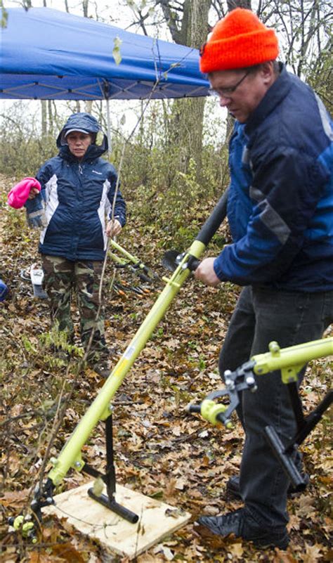 Cost factors of tree removal. Volunteers remove buckthorn near Garvin Heights lookout ...