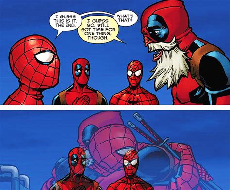 Spiderman And Deadpool Relationship