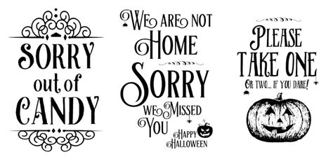 Halloween Porch Signs Out Of Candy Take One Made In A Day