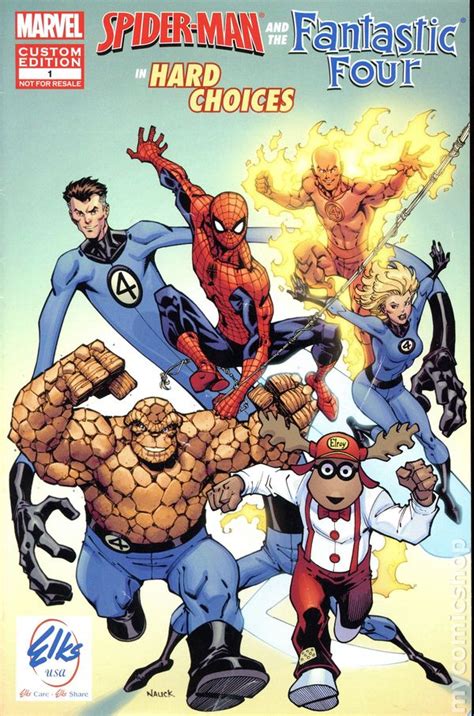 Spider Man And Fantastic Four In Hard Choices 2007 Comic Books
