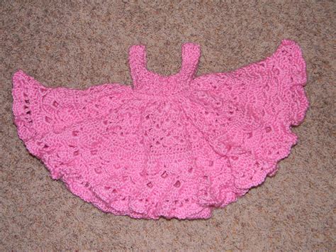 Sassys Crafty Creations Crochet Baby Girl Dress