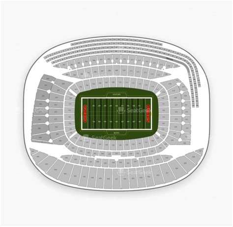 It opened in 1924 and is the home field of the chicago bears of the national football league (nfl), who moved there in 1971. Soldier Field Chart Map - Section 441 Row 31 Soldier Field ...
