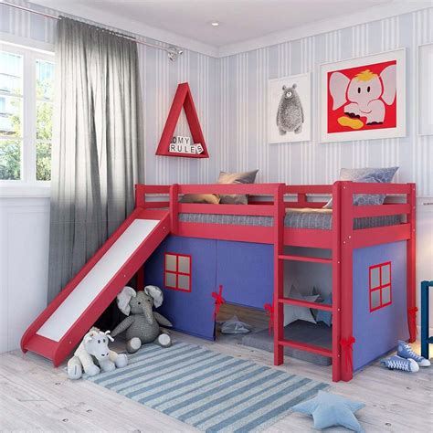 Caminha Infantil Com Escorregador