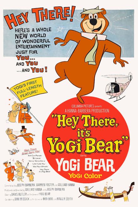 Hey There Its Yogi Bear 1964 Posters — The Movie Database Tmdb