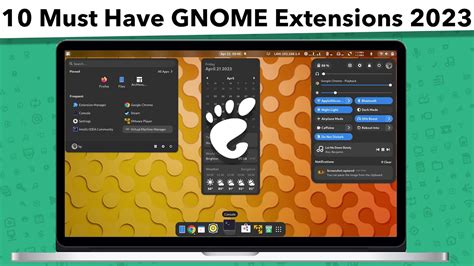 Top 10 Must Install Best Gnome Extensions 2023 Edition Youtube