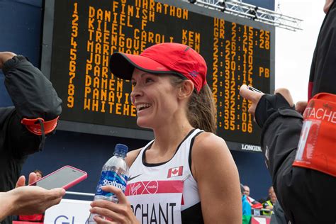Lanni Marchant Runs 11407 In Half Marathon Comeback Canadian