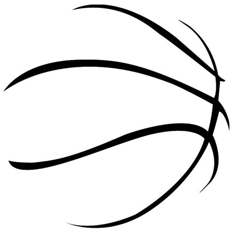 Clipart Of Basketball Outline 20 Free Cliparts Download Images On