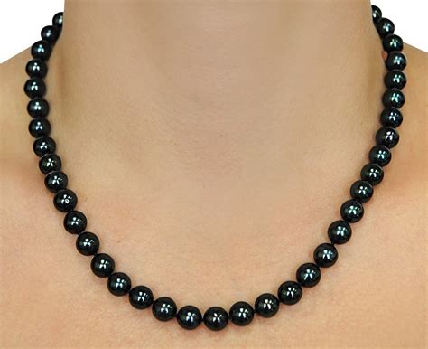 ross archery black pearl necklace