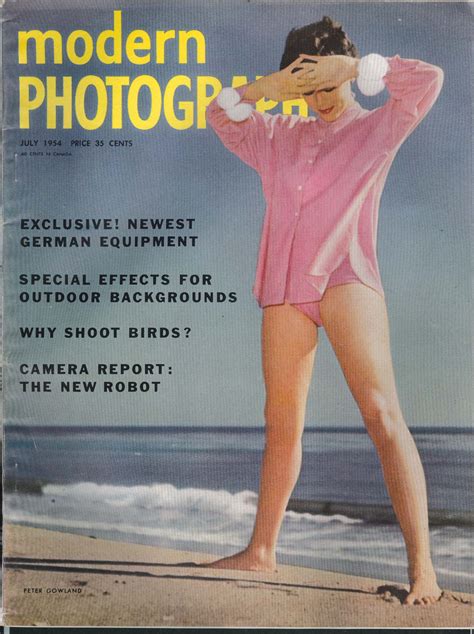 MODERN PHOTOGRAPHY Rollie McKenna Outdoor Glamour Gowland Cover