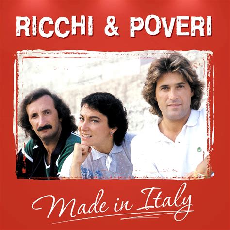 Ricchi e poveri (the riches and the poors) is an italian pop music group. Ricchi E Poveri "Made In Italy" купить на виниловой ...