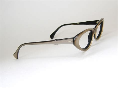 vintage 1950s pink cats eye eyeglasses sunglasses frame