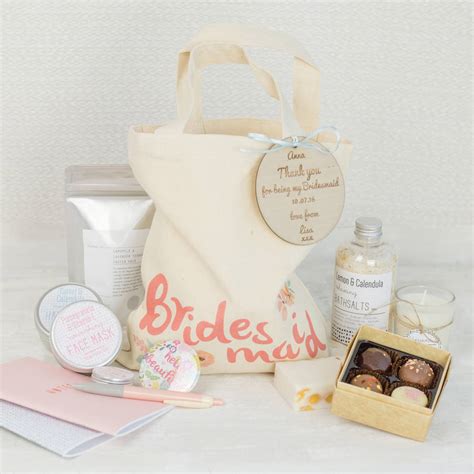 The best possible gift in such a scenario is a sweet letter to bride from bridesmaid, filled with all the love, care, fun and gratitude you have for her. create your own personalised bridesmaid gift bag by fora ...