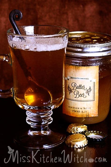 Hogs Head Butterbeer With Toasted Vegan Marshmallow Vodka Harry