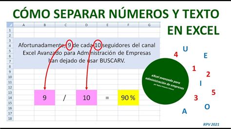 Fórmula Definitiva Para Separar Números Y Letras En Excel Domina Excel