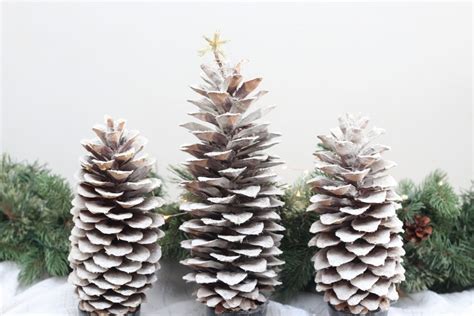 Simple Pinecone Christmas Trees Sparkle Living Blog