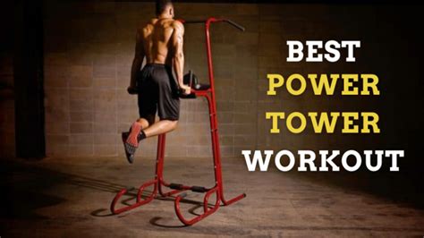 Top Exercises To Do With Power Tower Workout Chart Included Musclerig