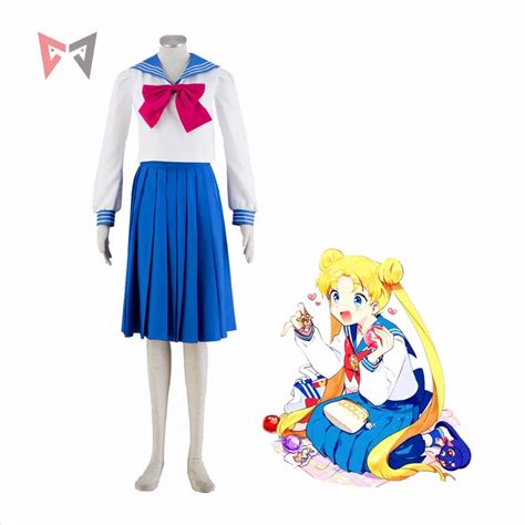 Athemis New Anime Sailor Moon Sailor Tsukino Usagi Cosplay Costume