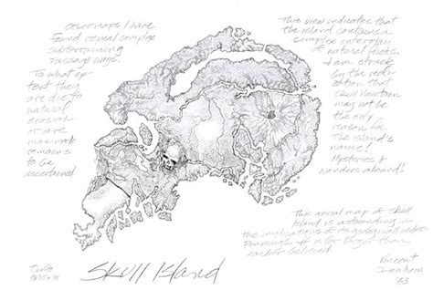 Skull Island Map — King Kong Of Skull Island