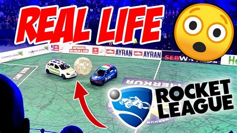 They Play Rocket League In Real Life Youtube