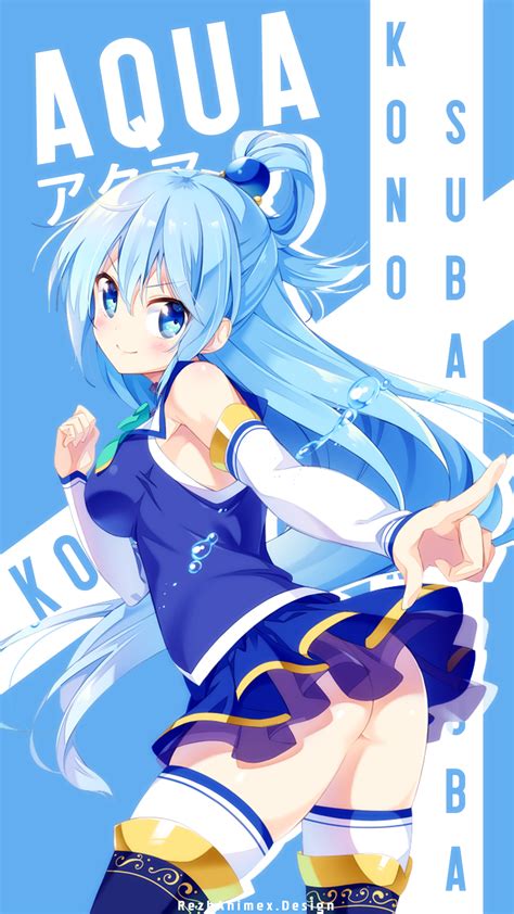 About Picture Character Name Aqua Anime Konosuba All Resource Recpect To Owner