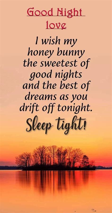 Good Night Honey I Love You Good Night Love Text Good Night Honey Good Night For Him Good