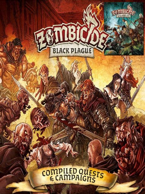 Zombicide Black Plague Compiled Quests And Campaigns Leisure