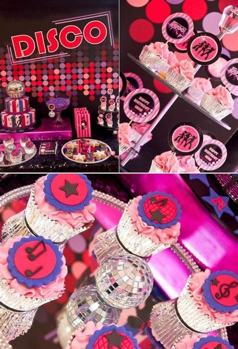 Karas Party Ideas Pink Disco Teen Tween Girl Birthday Party Planning