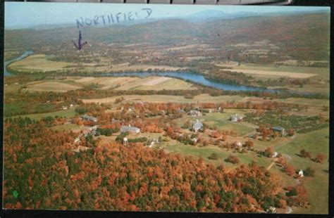 Mount Hermon Ma School Vintage Aerial View Postcard Ebay