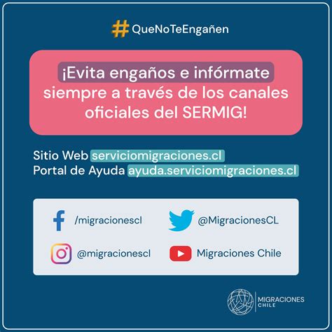 Tweets With Replies By Migraciones Chile Migracionescl Twitter