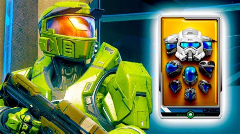 Halo 5 Classic Helmet Req Pack Showcase Eod Cqb Military Police And