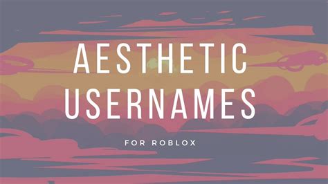 Maybe you would like to learn more about one of these? aesthetic usernames for ig/twitter/tumblr ♡ - YouTube