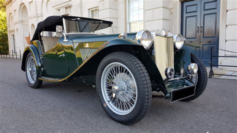 1948 Mg Tc In British Racing Green Concours Sold Car And Classic