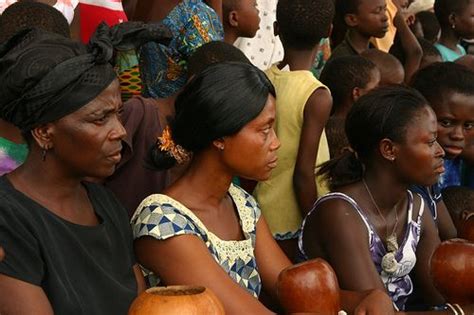 The Dipo Ceremony Of The Krobo Girls In Ghana Ghana Ceremony Cape Coast