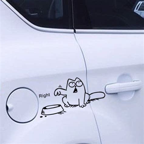 car laptop window tank wall sticker decals bowl vinyl stickers walls cat cat aliexpress