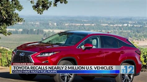 Toyota Recalls Nearly 2 Million Us Vehicles Youtube