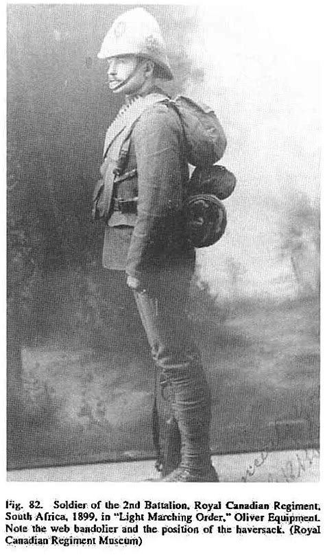 Soldier Of The 2nd Battalion Royal Canadian Regiment In The Boer War