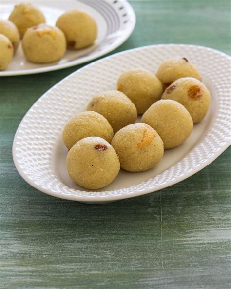 Rava Laddu Recipe Ladoo With Condensed Milk Spice Up The Curry