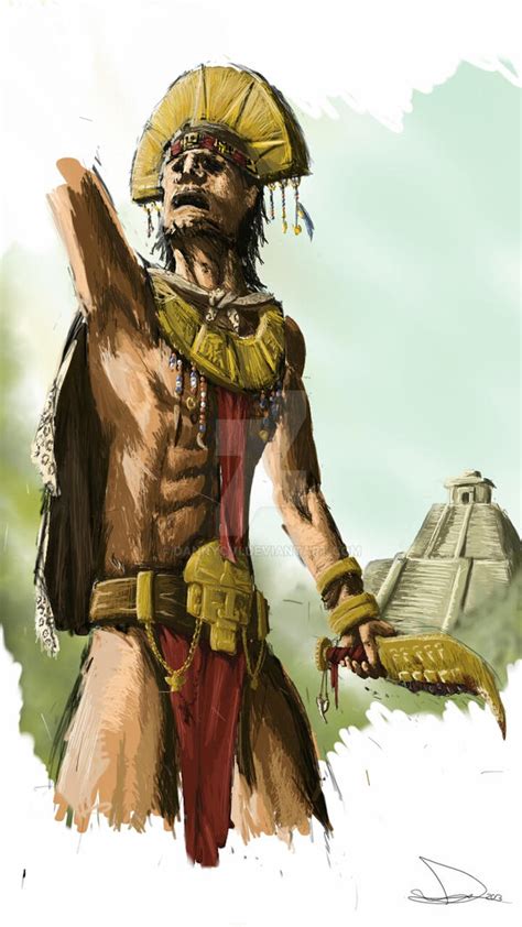 Aztec Priest By Dannyovi On Deviantart