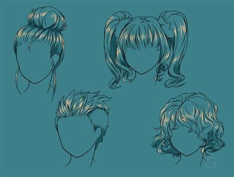 Easy anime hair tutorial by ryky on deviantart. 39 best images about WMA Tutorials - Character on ...