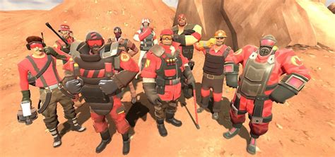 Classic Mercs Tf2 Edition Red By Th3m4nw1thn0n4m3 On Deviantart