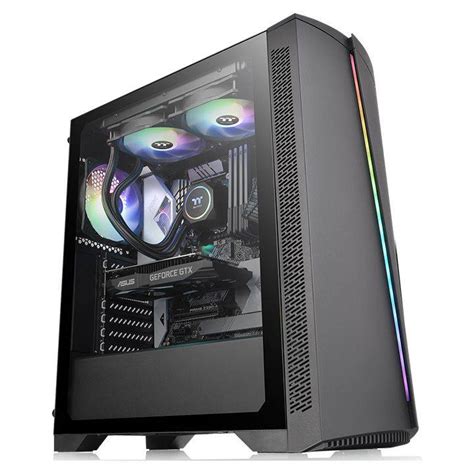 Gabinete Gamer Thermaltake H350 TG RGB Vidrio Templado Mid Tower ATX