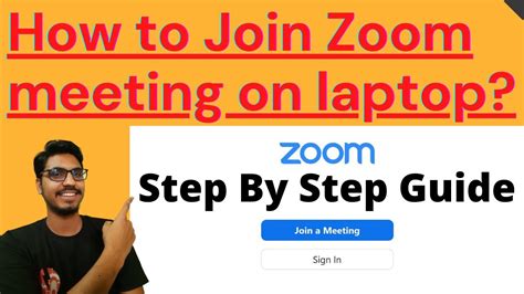 How To Join Zoom Meeting On Laptop Zoom Meeting Kaise Join Kare