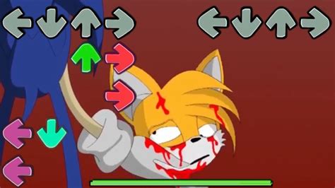 Sonic Exe Kills Tails Fnf Youtube