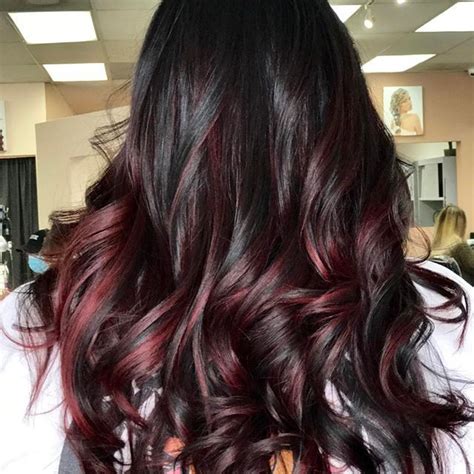 Tibrina hobson/getty images there's no hair color more popular or highly req. Red wine 🍇🍷 #hairoftheday #redwine #winehair #burgendyhair #balayage #clevelandstylist # ...