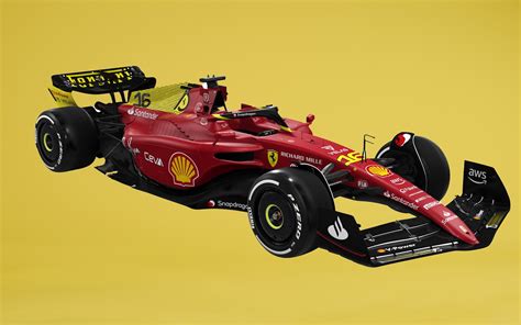 Ferrari Adds A Splash Of Yellow To Its Livery For Monza To Celebrate
