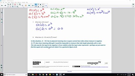 Algebra 1 Module 3 Lesson 8 Video Youtube