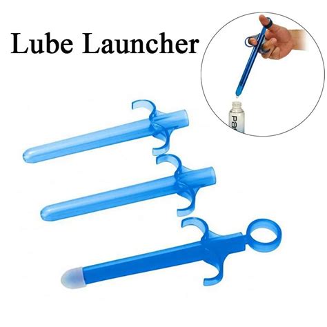 Sex Aid Tools Anal Vagina Shooter Lube Launcher Personal Sex Lubricant