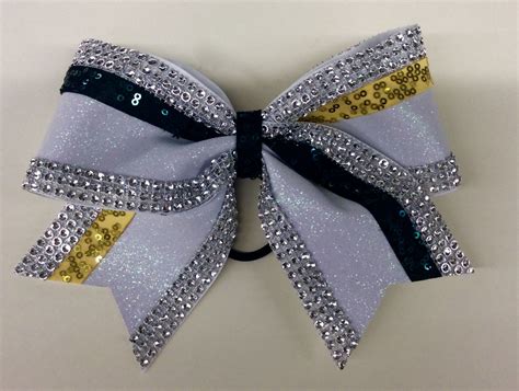 Sparkle With A Bow From Jay Mar Cheerleading Bows Cheer Bows How To