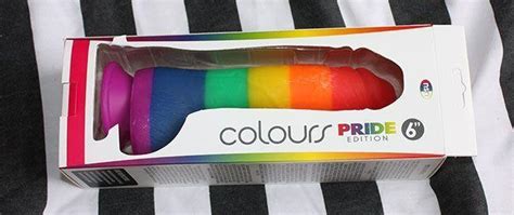 Pride Edition Silicone Rainbow Dildo 775 Inch