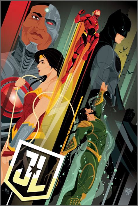Plakat Do “justice League” Od Regal Cinemas Batcave